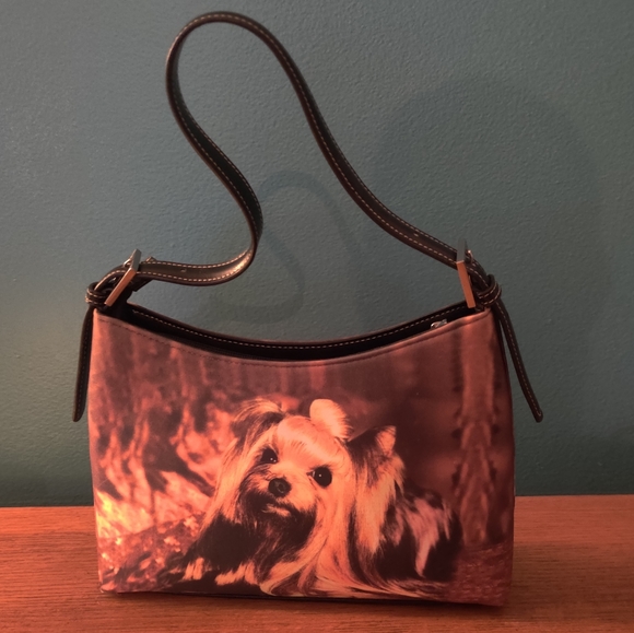 Adorable Yorkie Purse NWOT - Picture 3 of 4